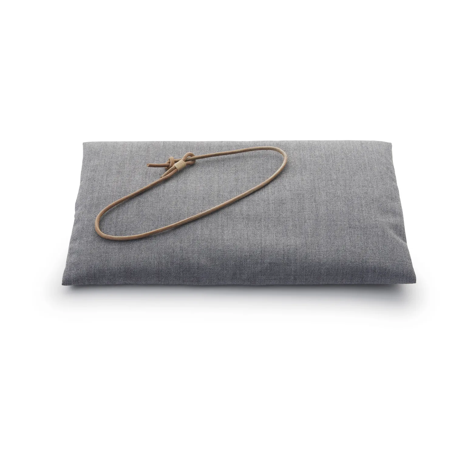 Georg ullpute med rem til krakk/barstol, Lysegrå-natur Fritz Hansen