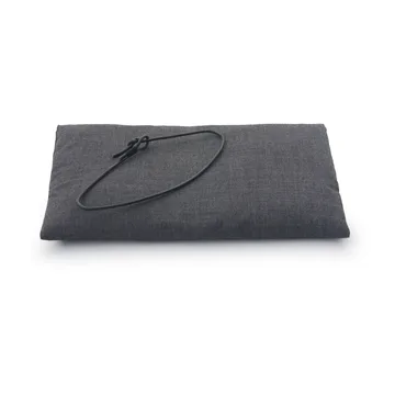 Georg ullpute med rem til krakk/barstol - Mørkegrå-svart - Fritz Hansen