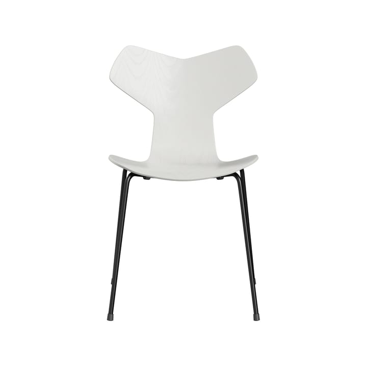 Grand Prix 3130 stol - Hvitmalt ask-svart stativ - Fritz Hansen