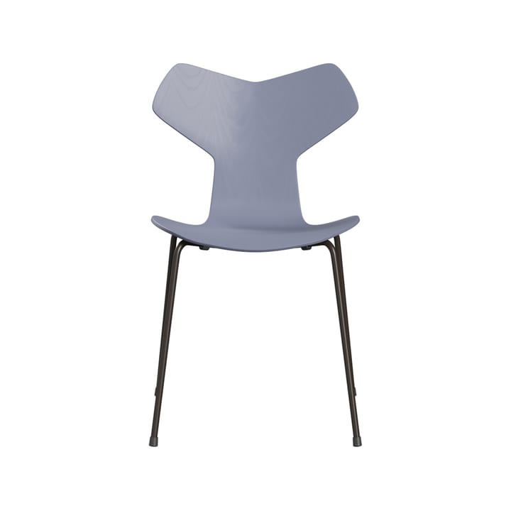 Grand Prix 3130 stol - Lavender blue-malt ask-brunt stativ - Fritz Hansen