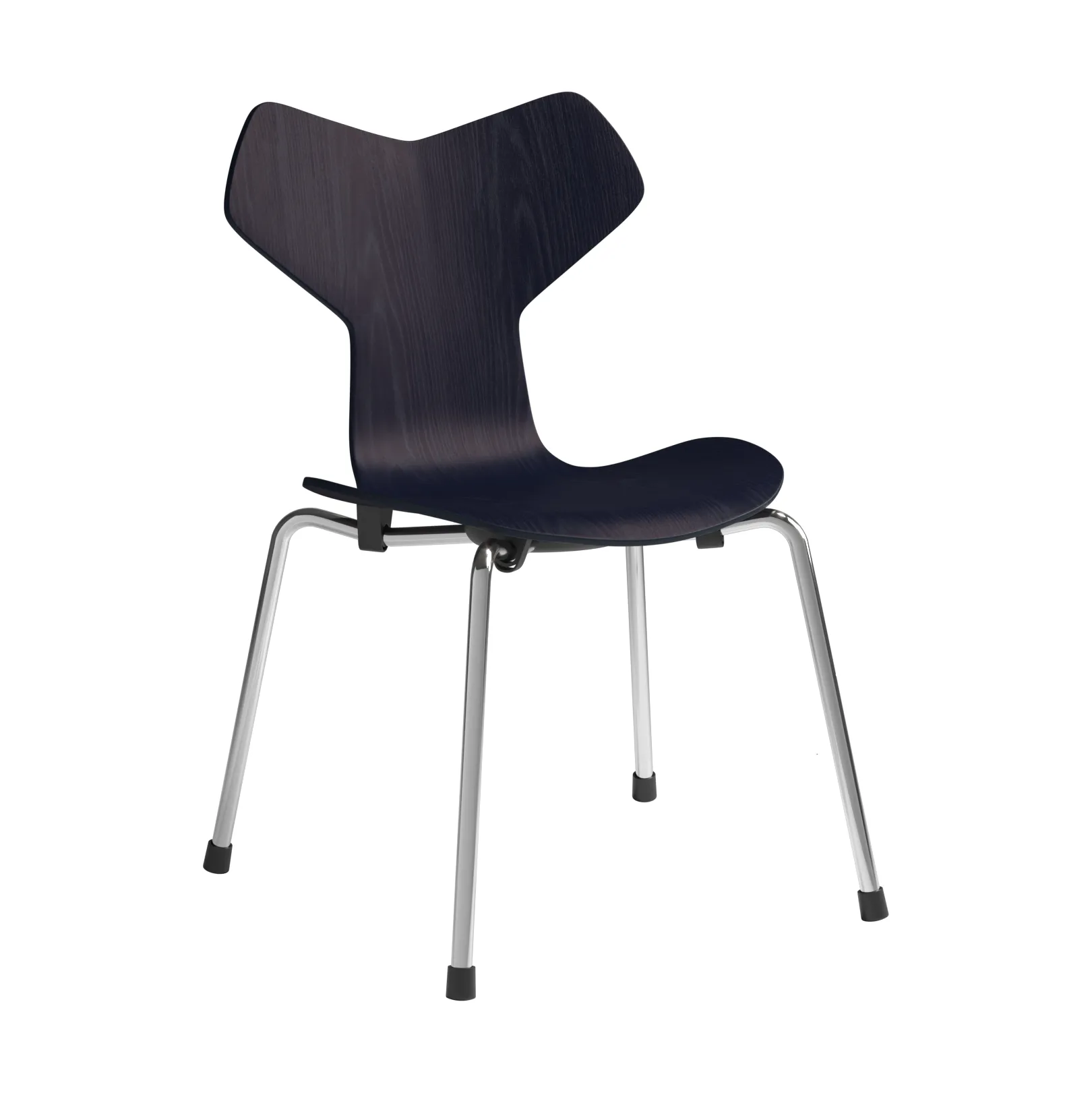 Grand Prix barnestol, Midnight blue behandlet ask-krom Fritz Hansen