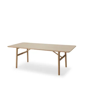 Hven spisebord 94x190 cm - Vitsåpad eik - Fritz Hansen