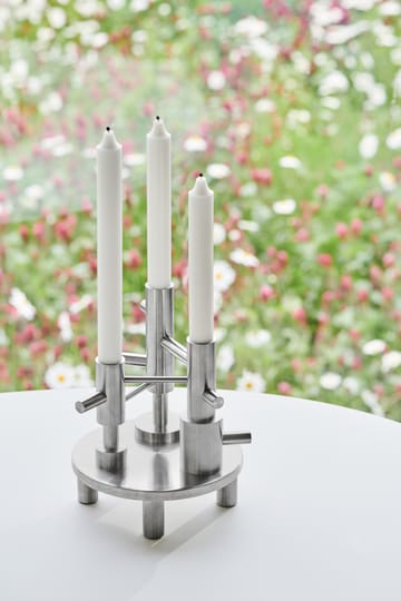 Jaime Hayon lysestake large - Stainless steel - Fritz Hansen