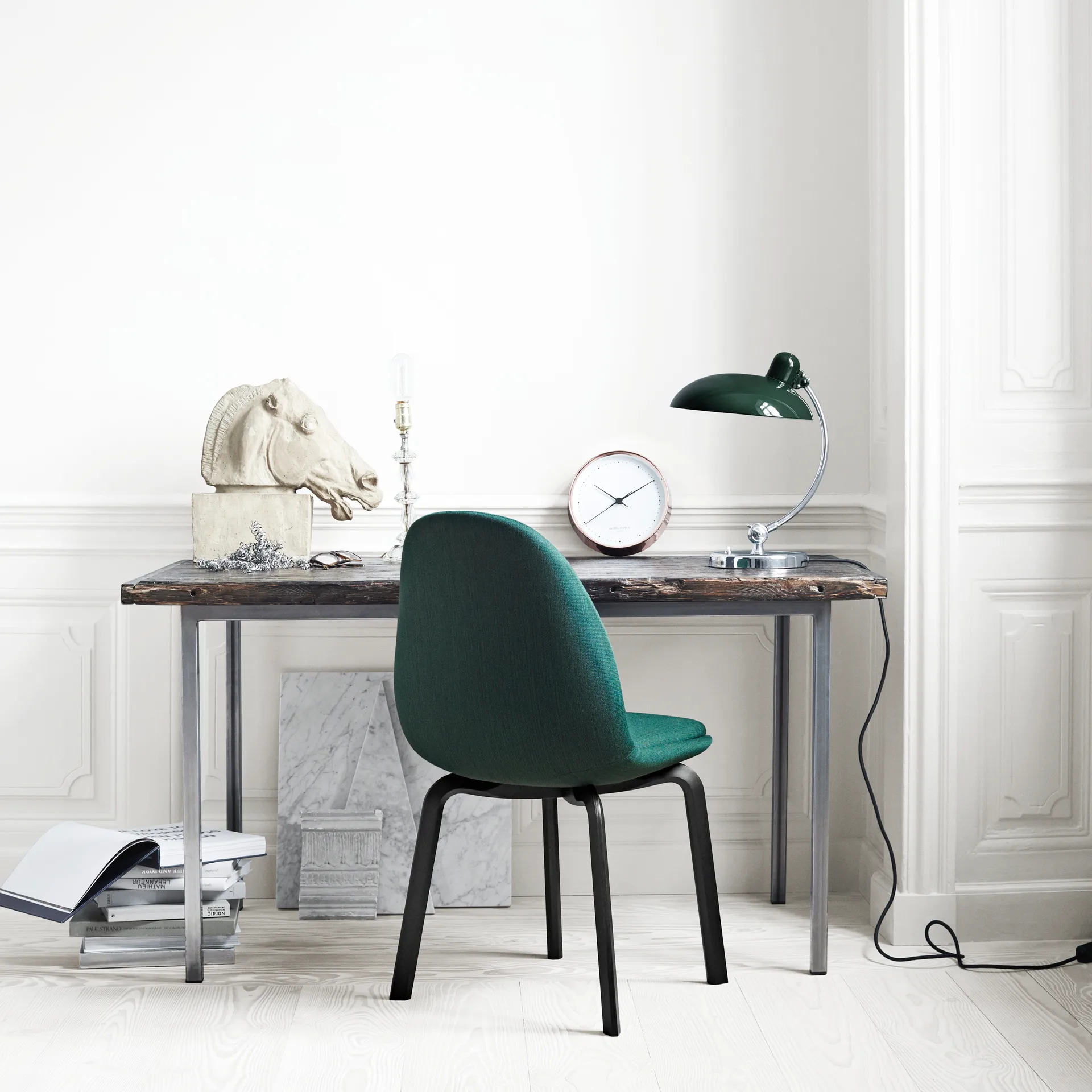 Kaiser Idell 6631-T Luxus bordlampe, Dark green Fritz Hansen