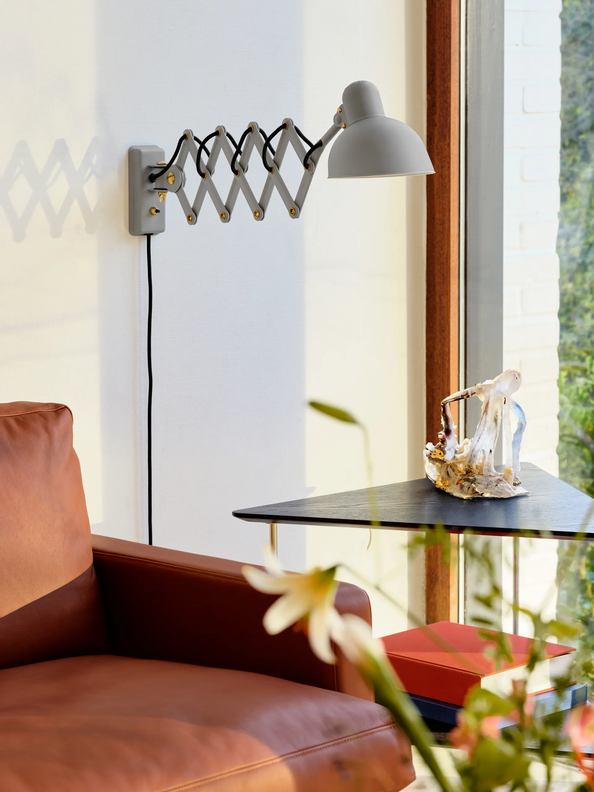 Kaiser Idell 6718-W vegglampe, Easy grey Fritz Hansen