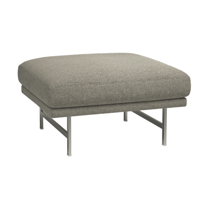 Lissoni PL110S pouf 67x75 cm - Moss 015-rustfritt stål - Fritz Hansen