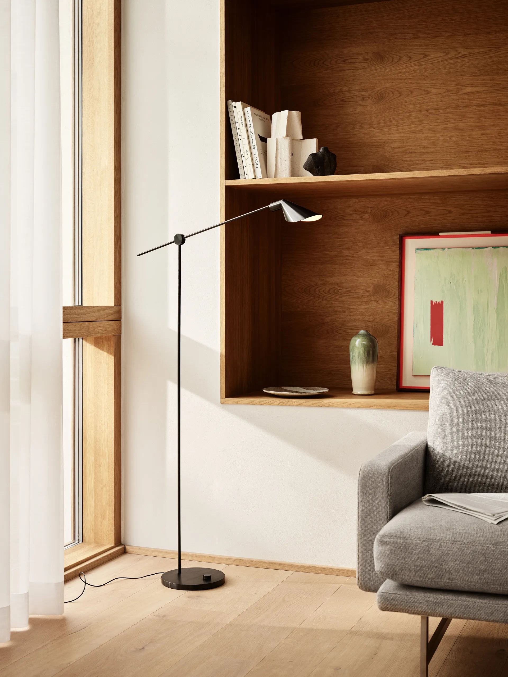 MS011 gulvlampe, Black Fritz Hansen