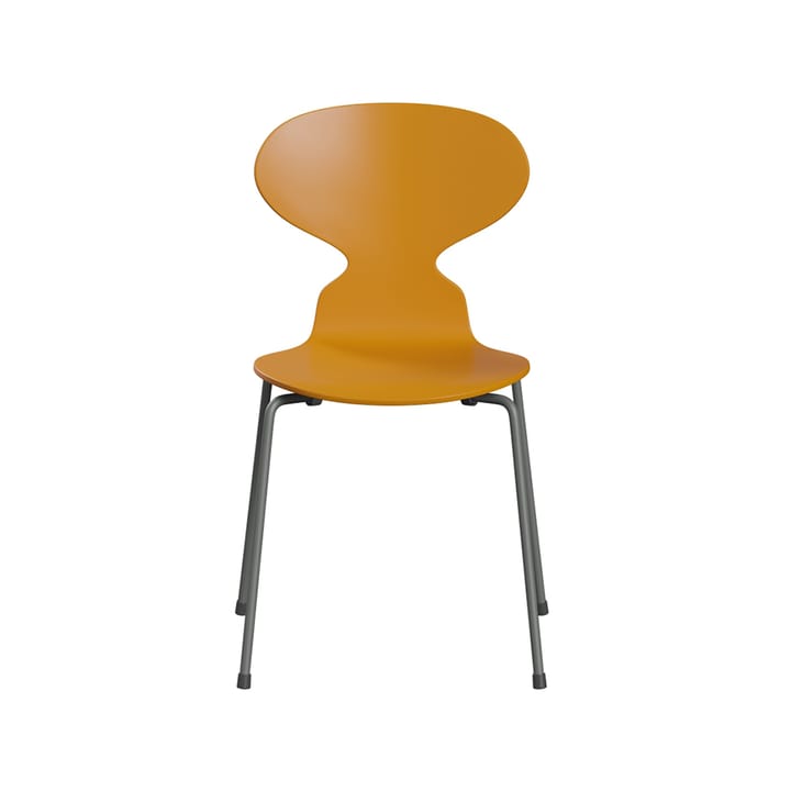 Myran 3101 stol - burnt yellow, sølvgrått stativ - Fritz Hansen