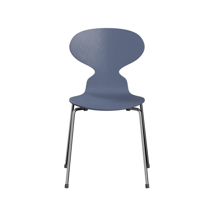 Myran 3101 stol - dusk blue, malt ask, kromat stål stativ - Fritz Hansen