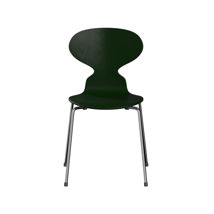 Myran 3101 stol - evergreen, malt ask, kromat stål stativ - Fritz Hansen