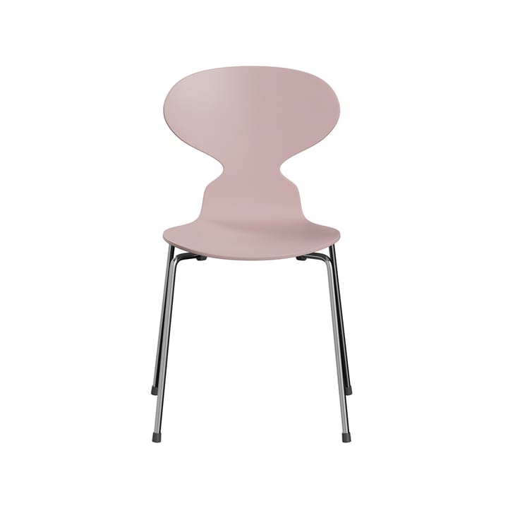 Myran 3101 stol - pale rose, lakkert, krommet stålfotrør - Fritz Hansen