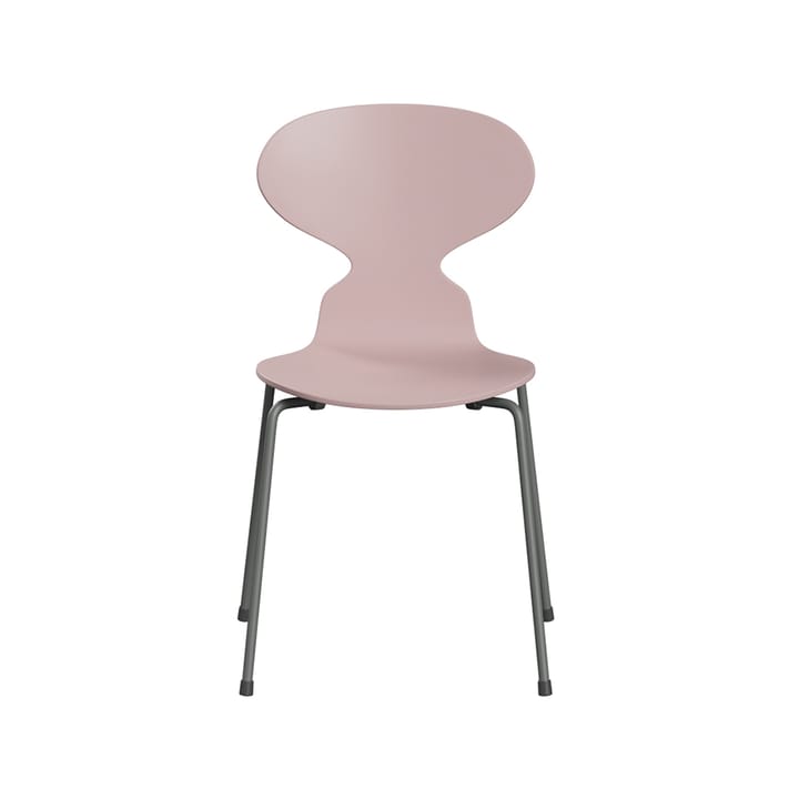 Myran 3101 stol - pale rose, sølvgrått stativ - Fritz Hansen