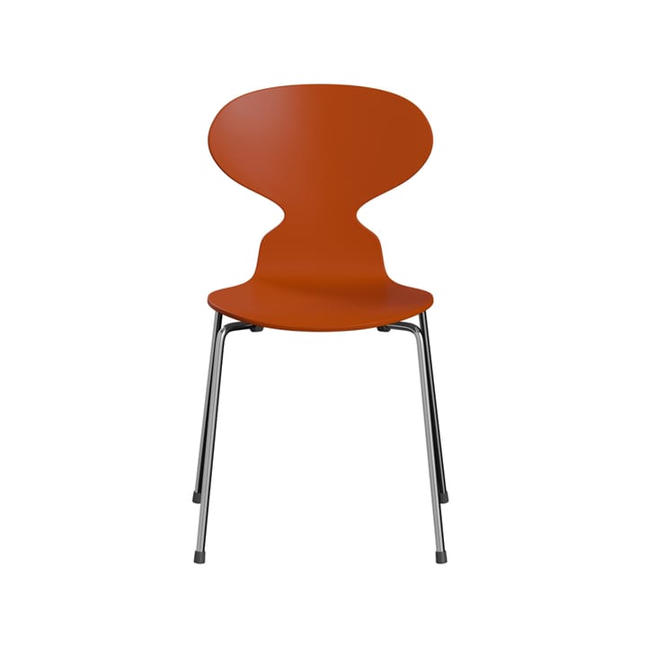 Myran 3101 stol - paradise orange, lakkert, kromat stål stativ - Fritz Hansen