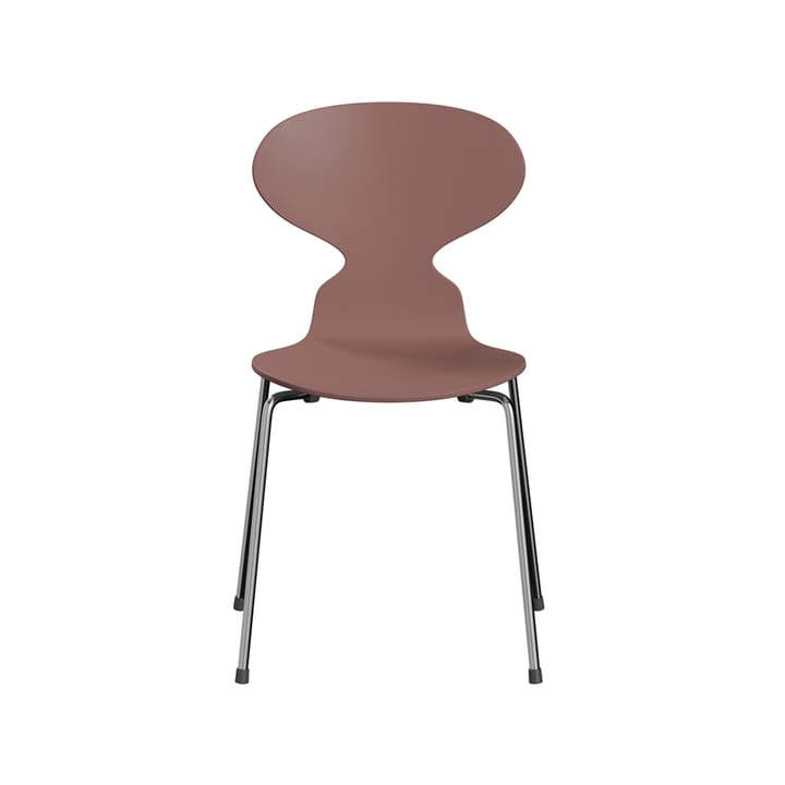 Myran 3101 stol - wild rose, lakkert, krommet stålfot - Fritz Hansen