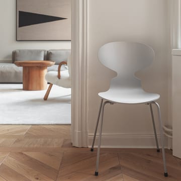 Myran 3101 stol - wild rose, malt ask, kromat stål stativ - Fritz Hansen