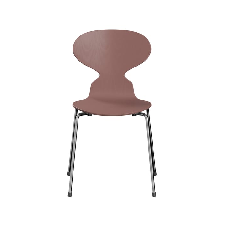 Myran 3101 stol - wild rose, malt ask, kromat stål stativ - Fritz Hansen