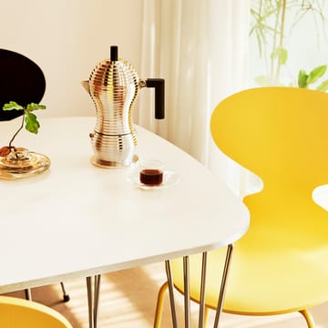 Myran 3101 stol - wild rose, malt ask, kromat stål stativ - Fritz Hansen