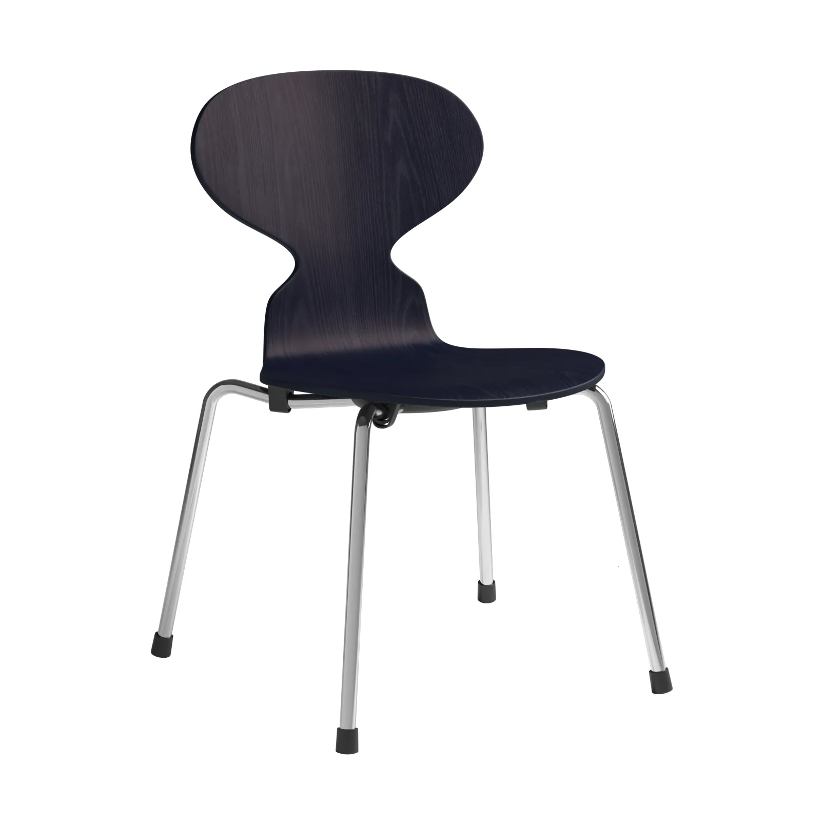 Myran barnestol, Midnight blue behandlet ask-krom Fritz Hansen
