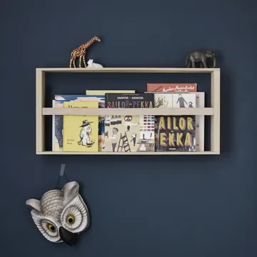 Norr magasinholder - eik - Fritz Hansen