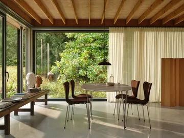 PK111 romdeler - Oregon pine, 134x140 cm - Fritz Hansen
