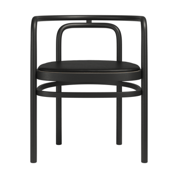 PK15 stoldyna - Grace lær svart - Fritz Hansen