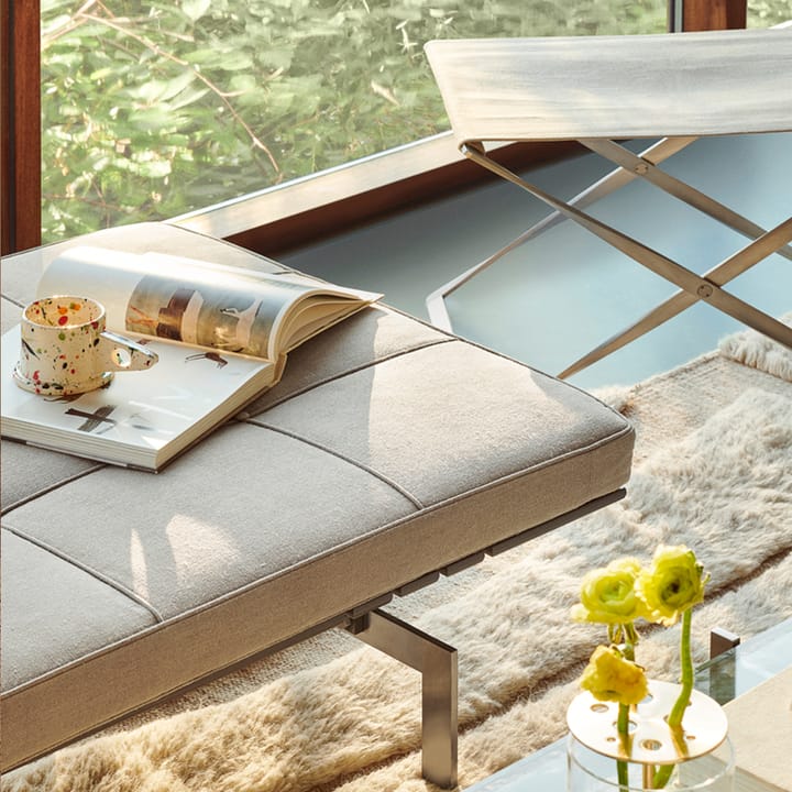 PK91 krakk, Leather embrace chocolate Fritz Hansen