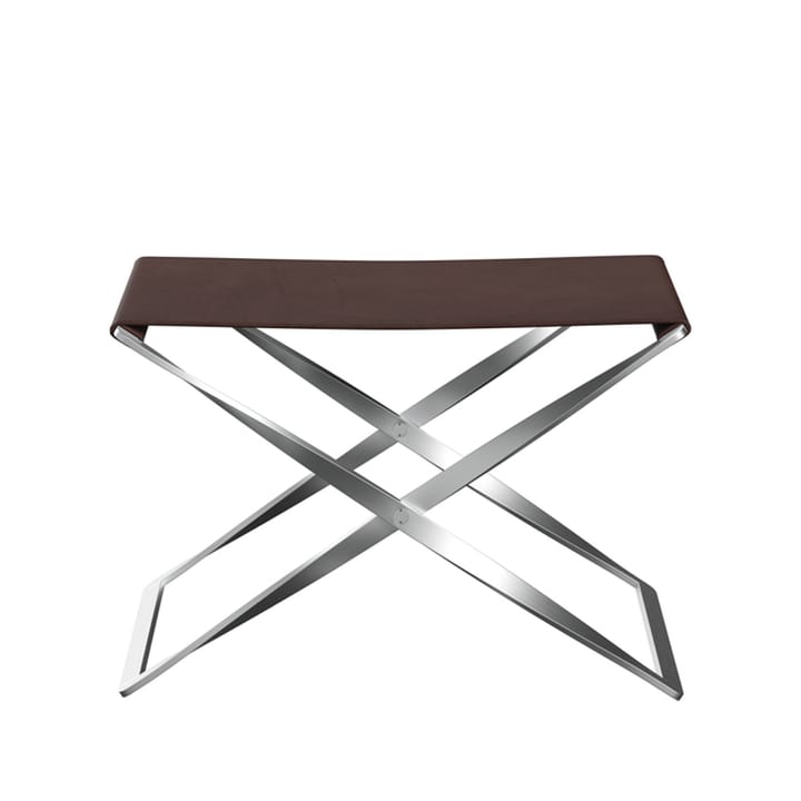 PK91 krakk - Leather embrace chocolate - Fritz Hansen