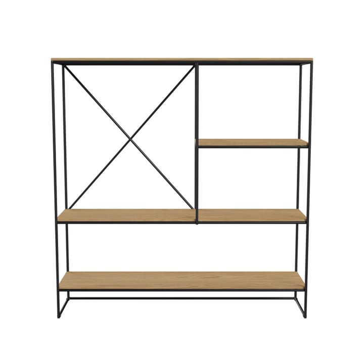 Planner MC510 hylle - Eikfinér-svart 4 hyller - Fritz Hansen