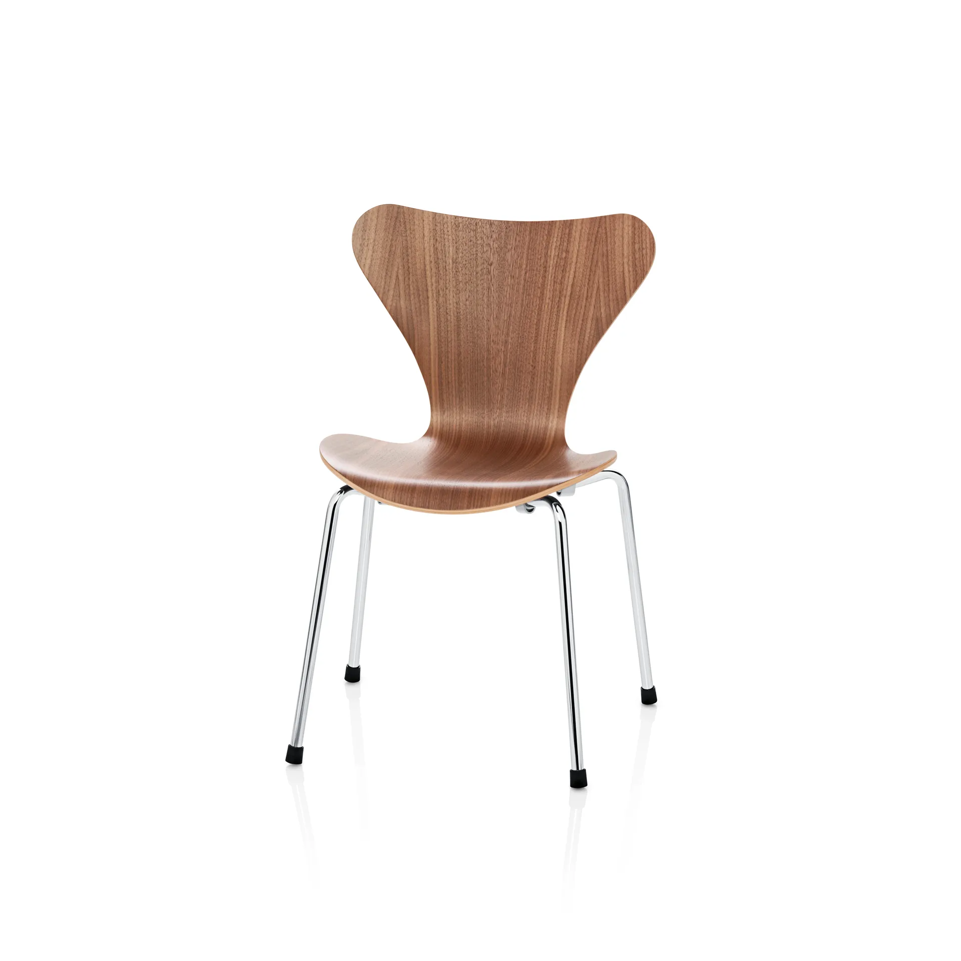 Series 7 stol miniatyr, Walnut Fritz Hansen