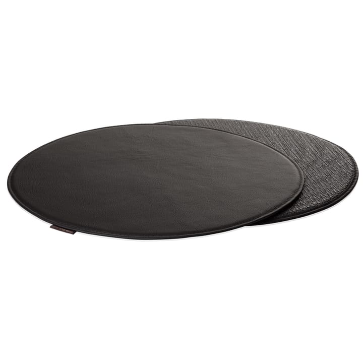 Series 7 stolpute lær, Black Fritz Hansen
