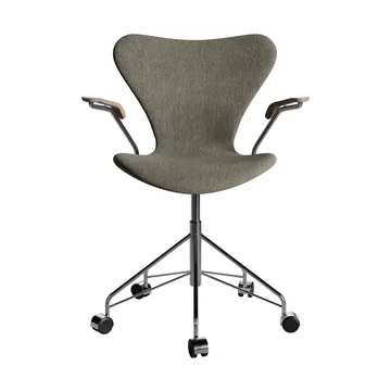 Series Chair stol - Stoff Clay 09 Light sand-krom - Fritz Hansen