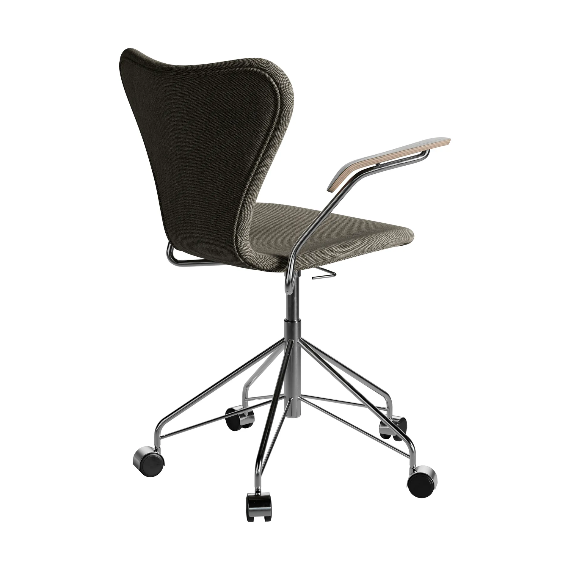Series Chair stol, Stoff Clay 09 Light sand-krom Fritz Hansen