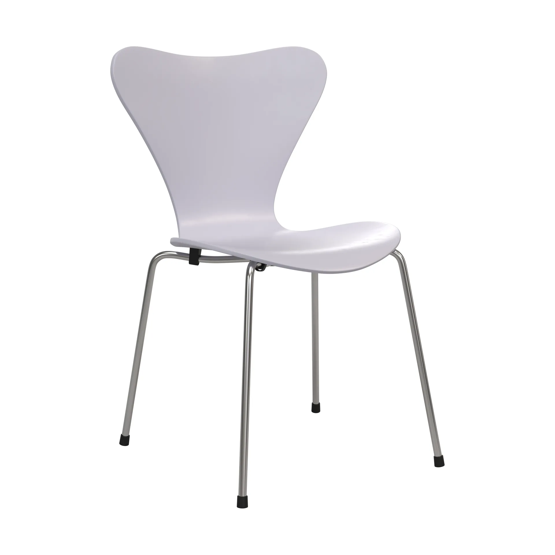 Sjuan 3107 7:14 AM stol, Violet-chrome Fritz Hansen
