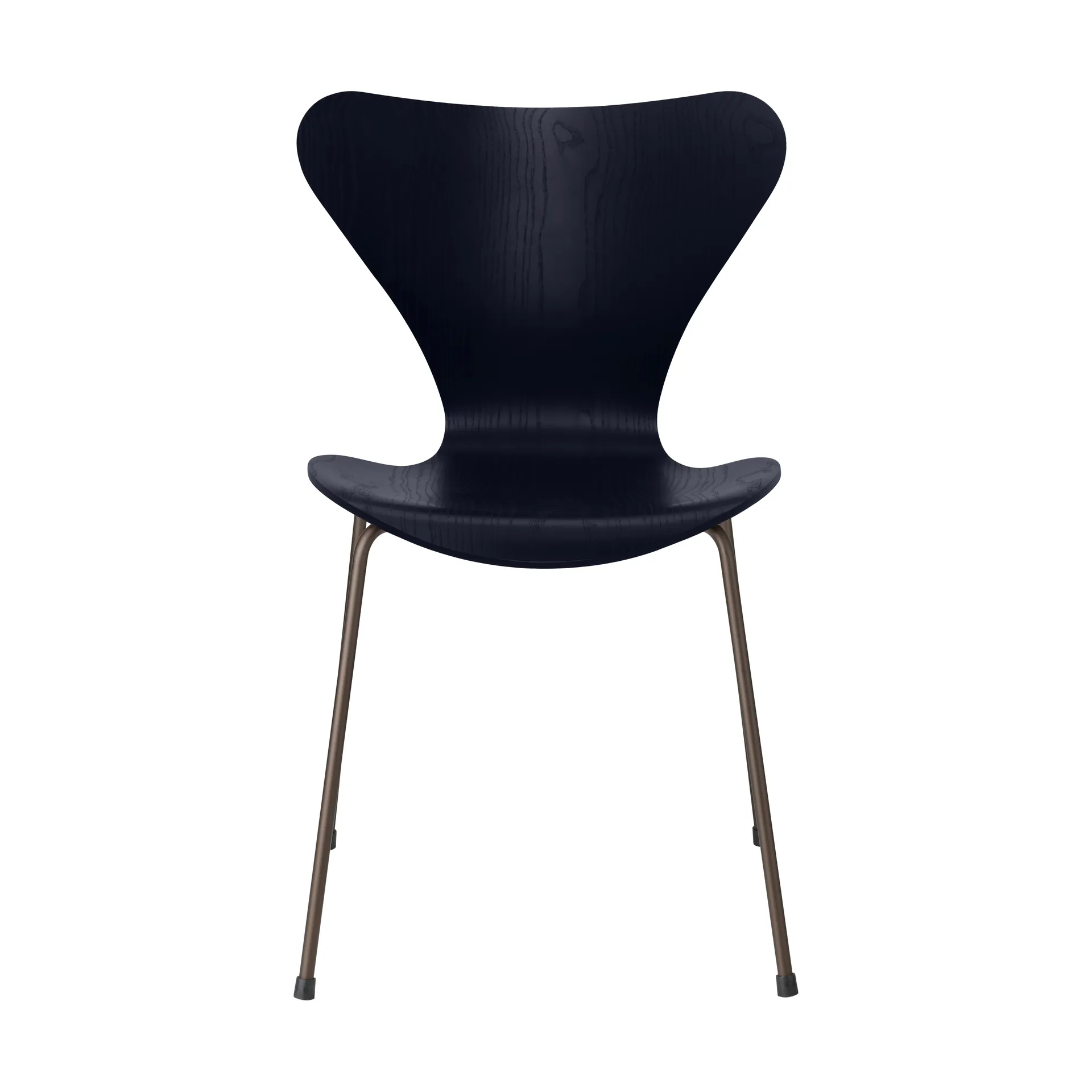 Sjuan 3107 Farget ask Midnight blue, Brownbronze 390 Fritz Hansen