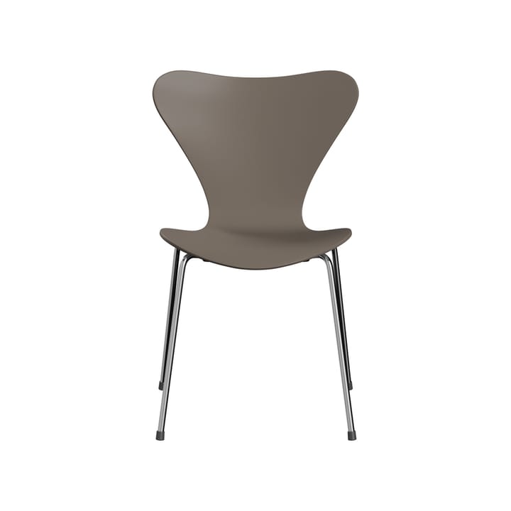 Sjuan 3107 stol - Deep clay-lakkert-kromert stålfot - Fritz Hansen
