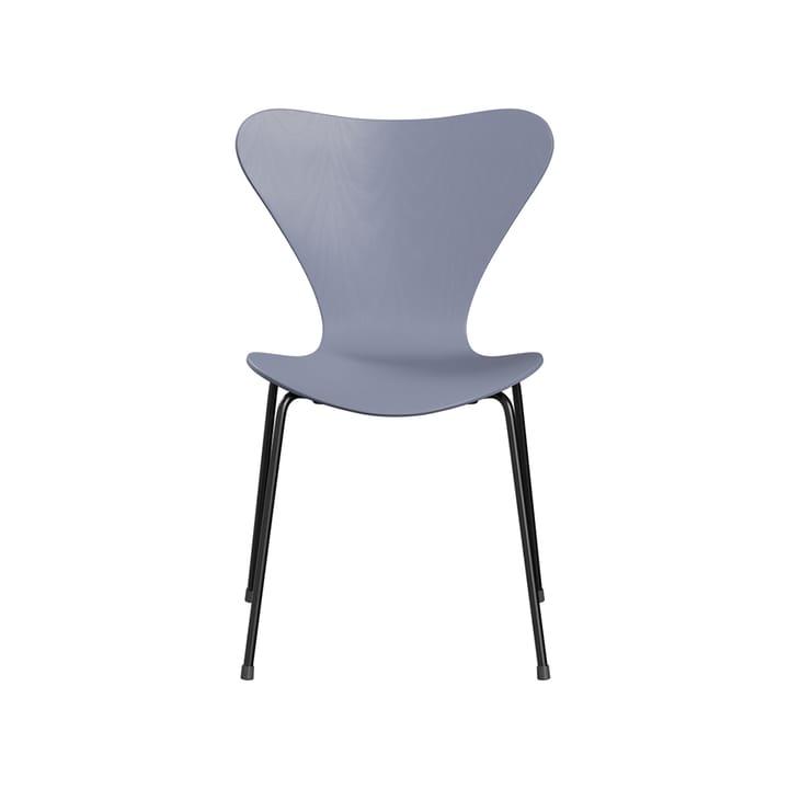 Sjuan 3107 stol - Lavendel blue-farget ask-svart stativ - Fritz Hansen