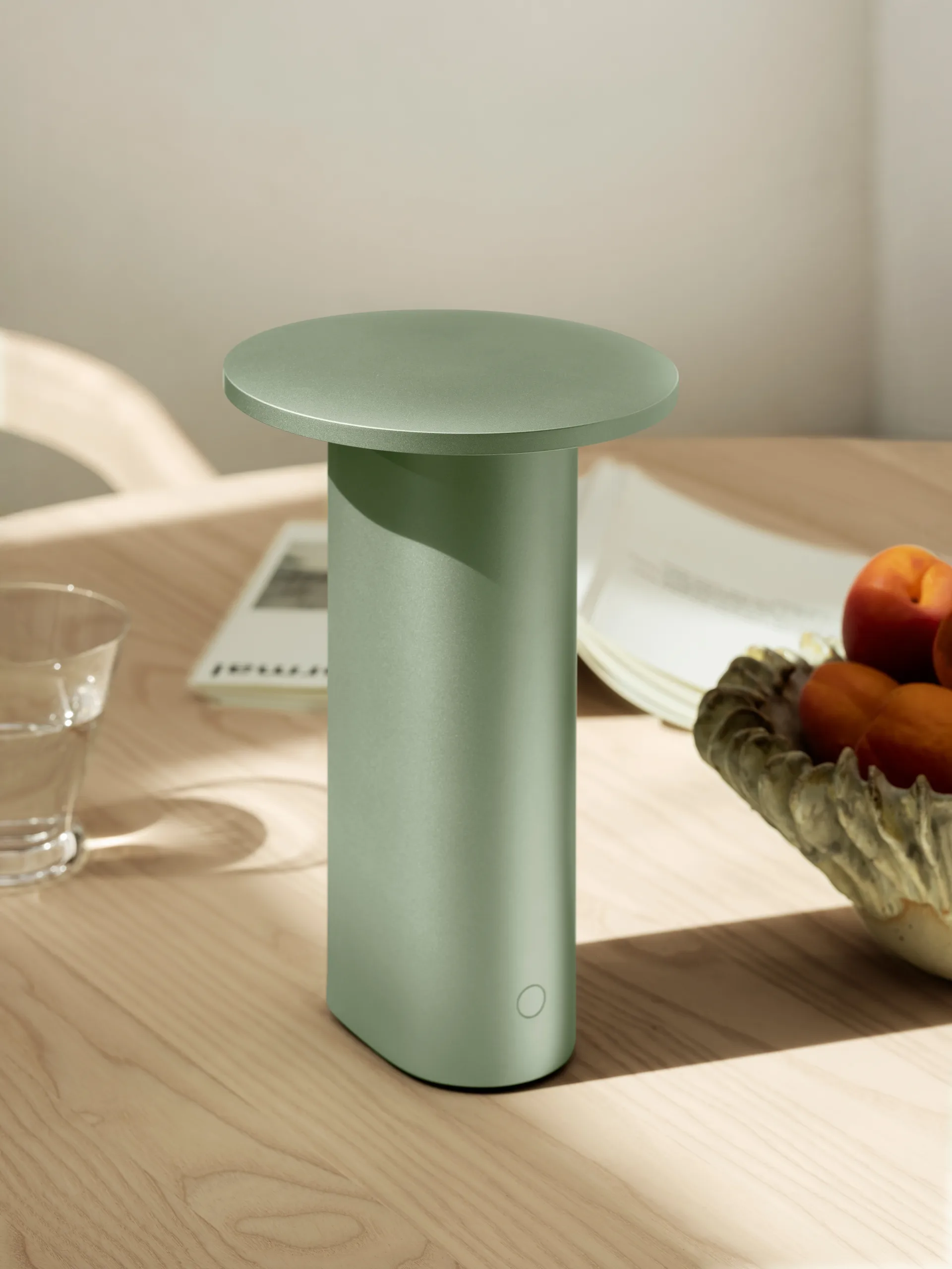 Solae bordlampe 22 cm, Light green Fritz Hansen