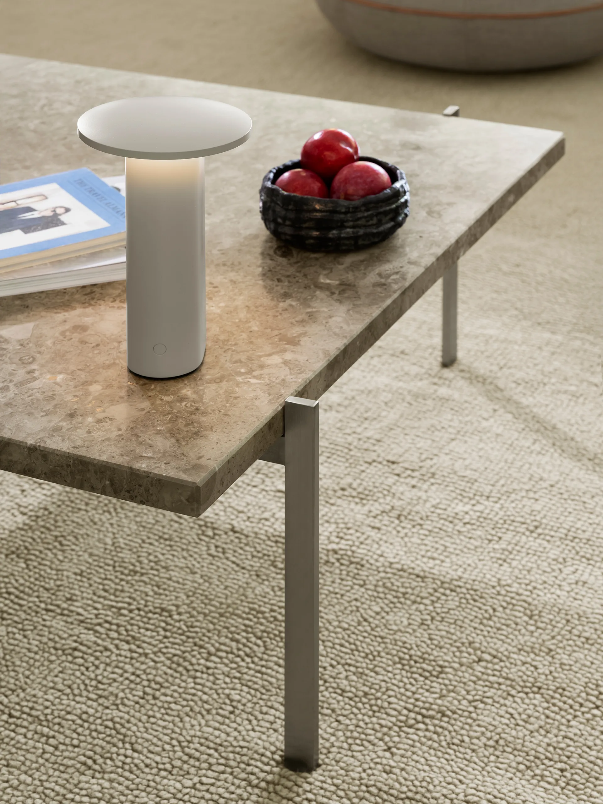 Solae bordlampe 22 cm, Warm grey Fritz Hansen