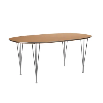 Superellipse B616 spisebord 170x100 cm - Amber, 170x100x72 cm - Fritz Hansen