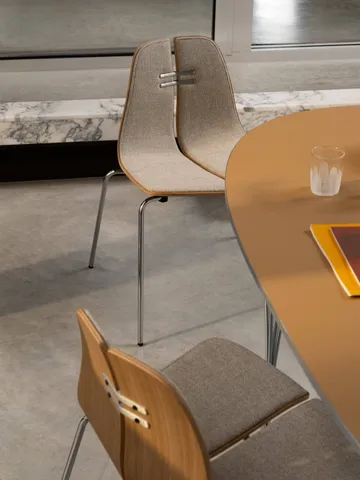 Superellipse B616 spisebord 170x100 cm - Amber, 170x100x72 cm - Fritz Hansen