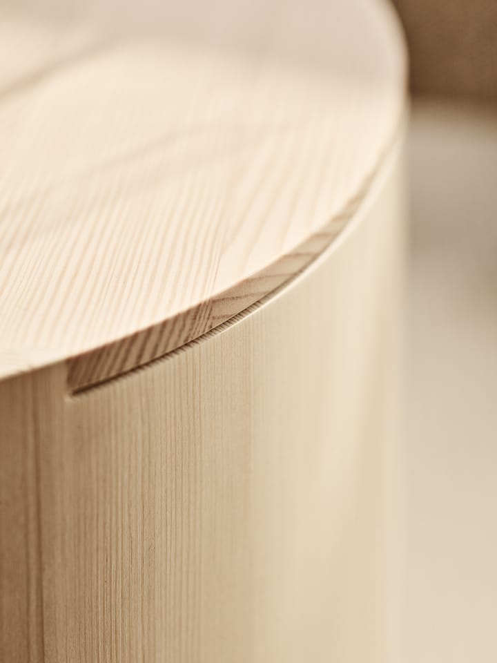 Taburett krakk/sidobord, Oljad furu -> Oljet furu Fritz Hansen