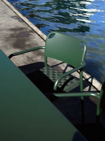 Vind lenestol - Hunter green - Fritz Hansen