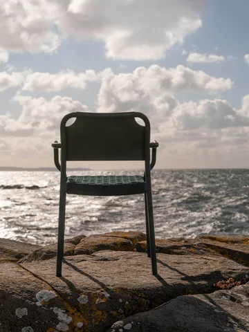 Vind lenestol - Hunter green - Fritz Hansen