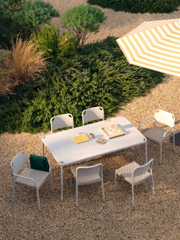 Vind spisebord - Mist grey, 160x90 cm - Fritz Hansen