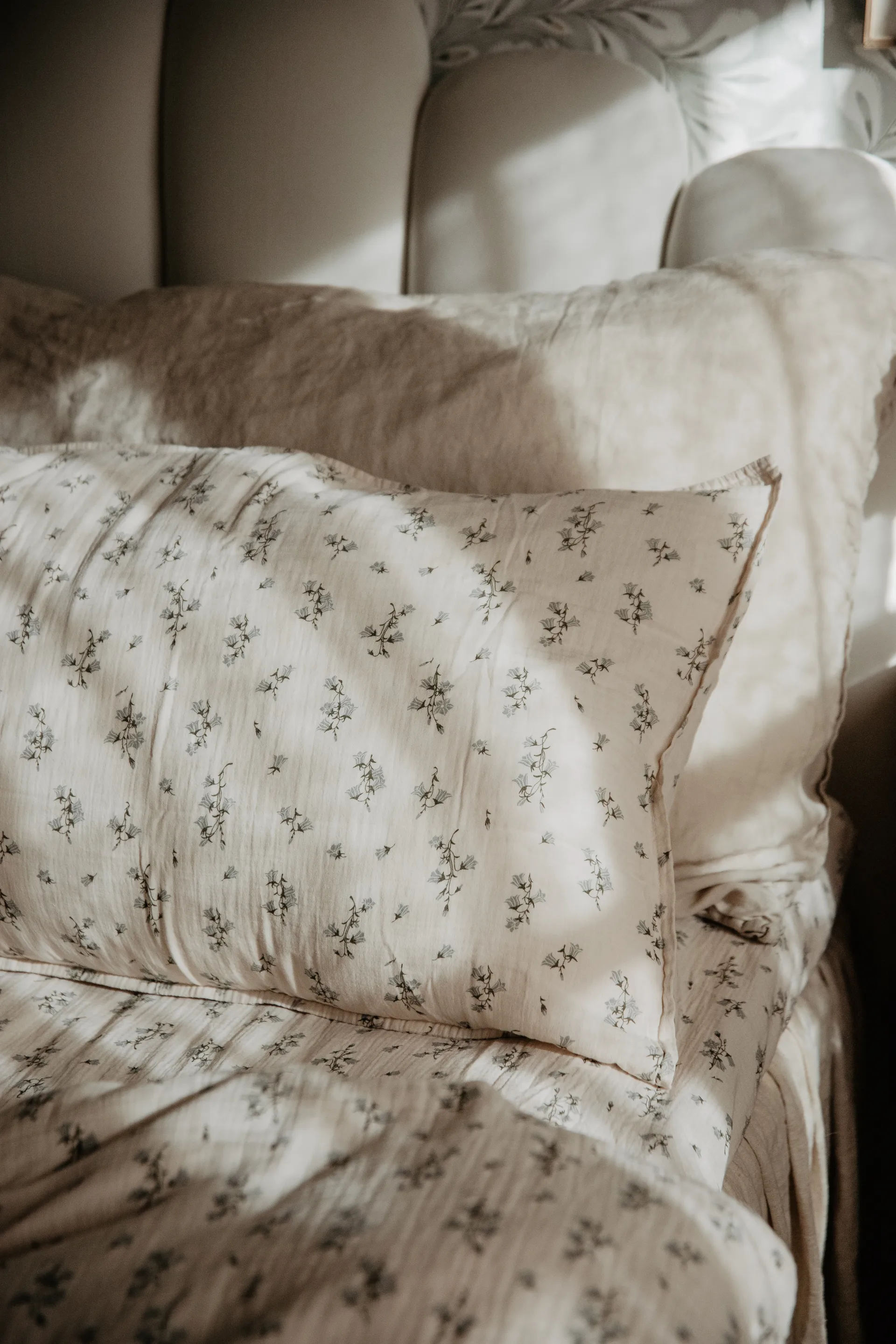 Bluebell Muslin putetrekk, 50x90 cm Garbo&Friends