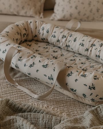 Blueberry Satin quiltet babynest - 43x87x16 cm - Garbo&Friends
