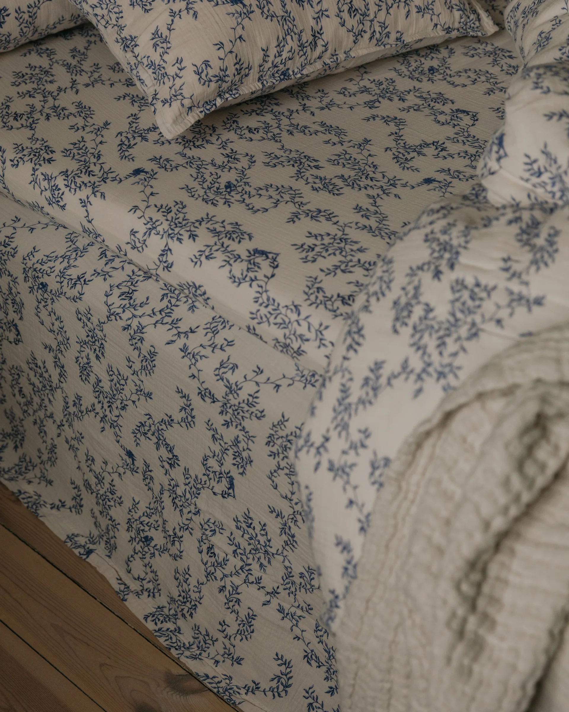 Jardim Muslin sengekappe, 160x200x53 cm Garbo&Friends