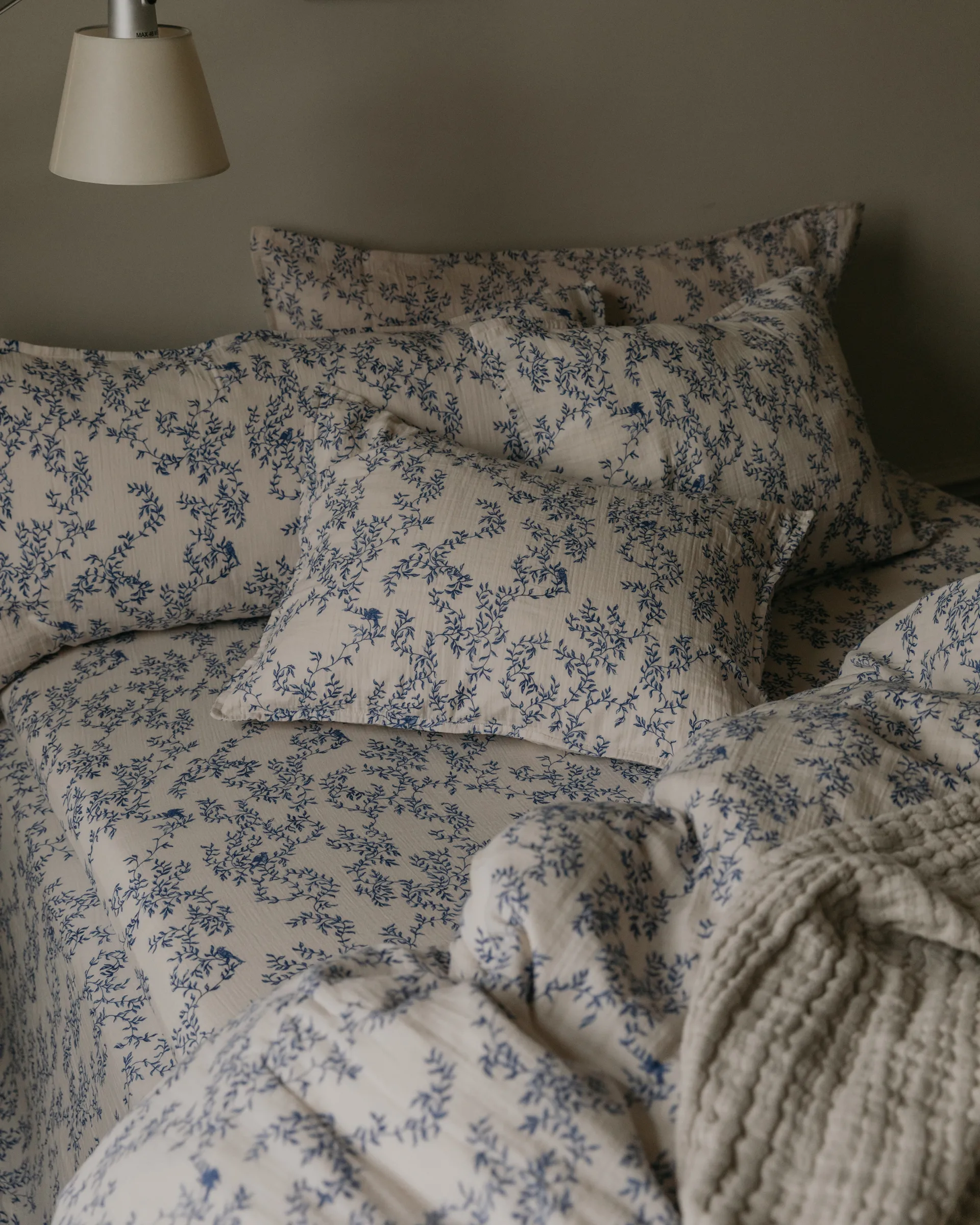 Jardim Muslin strikklaken, 90x200x30 cm Garbo&Friends