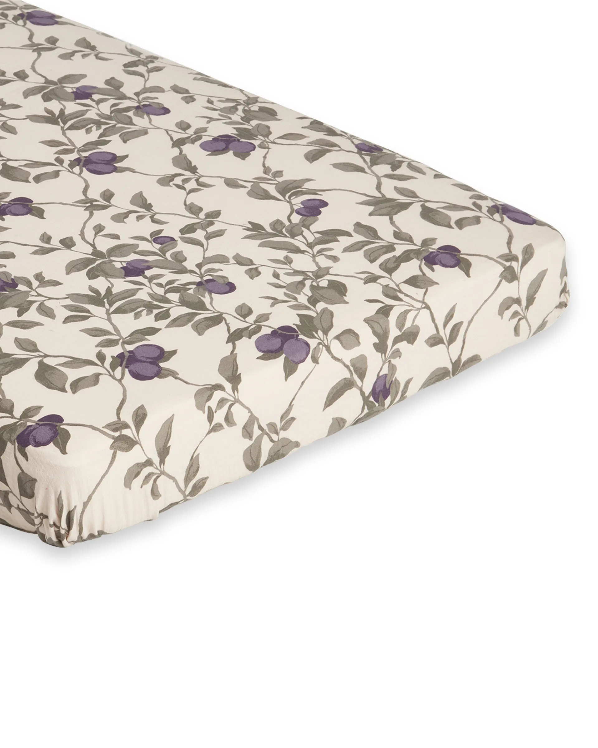 Plum Muslin dra-på-laken, 90x200x30 cm Garbo&Friends