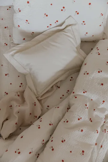 Poppy Muslin teppe 2 deler - 60x60 cm - Garbo&Friends